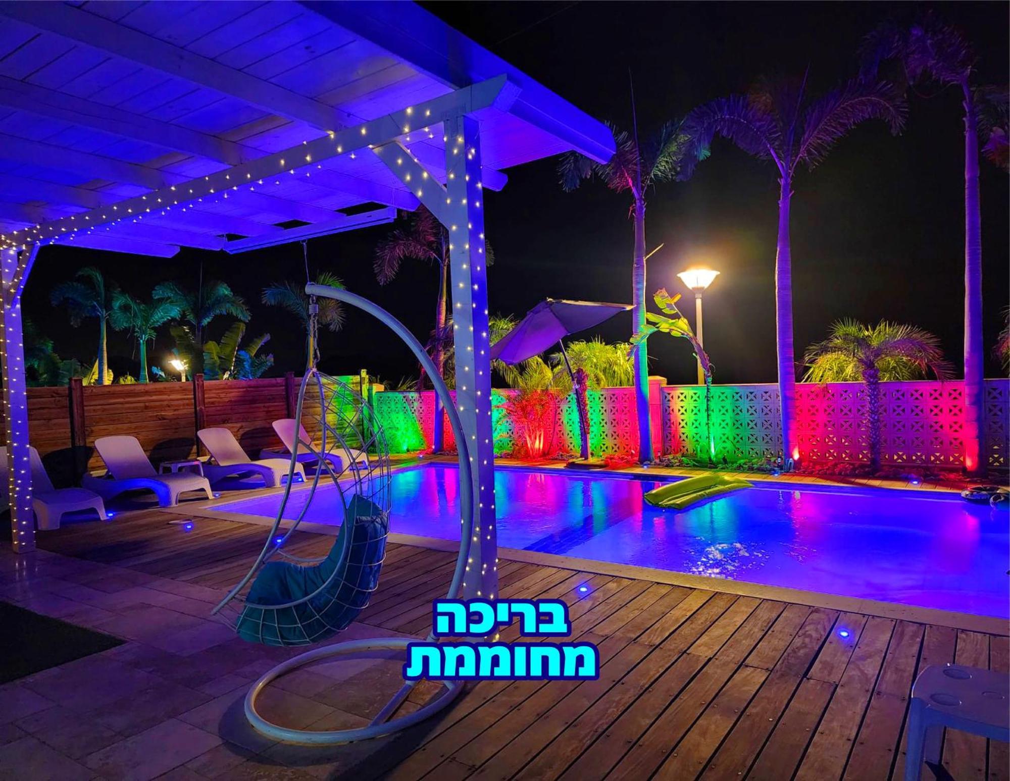 Villa Mountains Eilat וילה הרים אילת - בריכה מחוממת Екстериор снимка